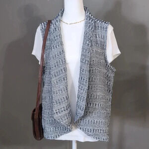Christopher & Banks Coastal Cotton Vest